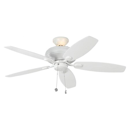 Monte Carlo Centro Max - 52In. Ceiling Fan Rubberized White 5CQM52RZW